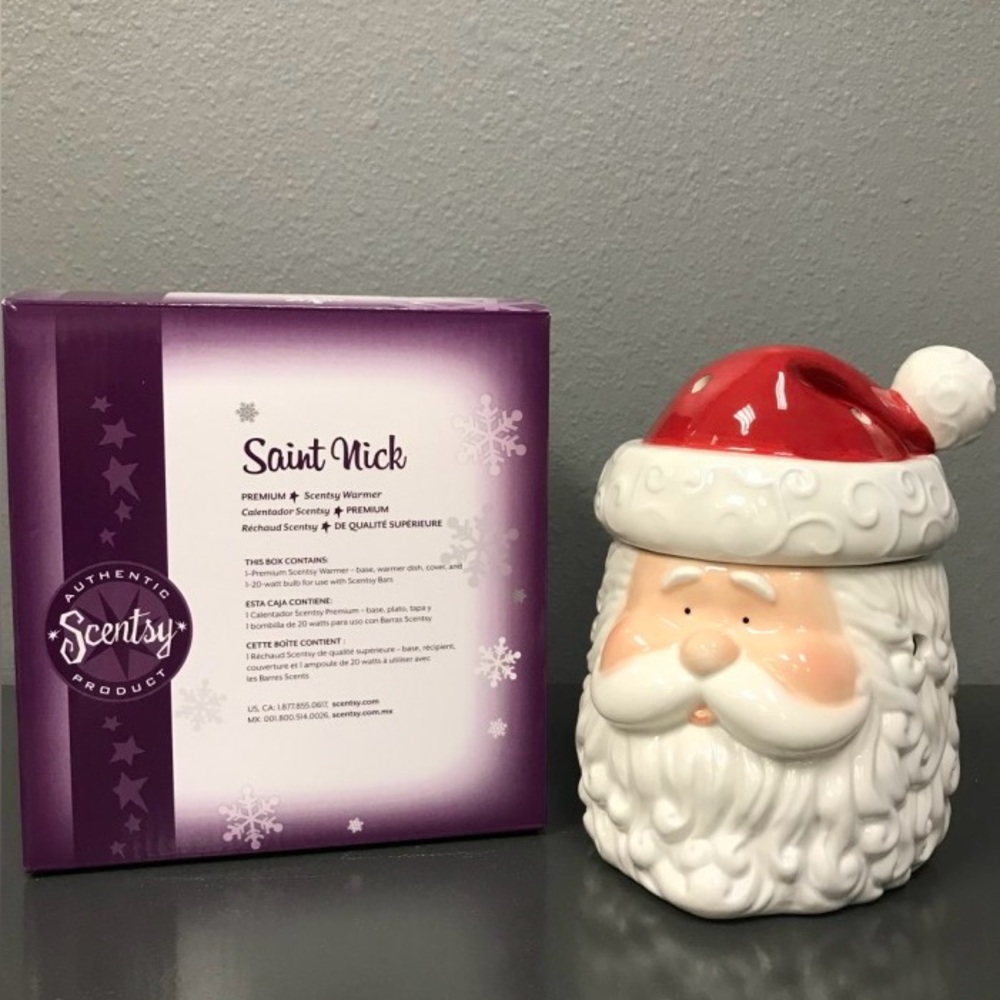 Scentsy Saint Nick Warmer- New in Box- $40